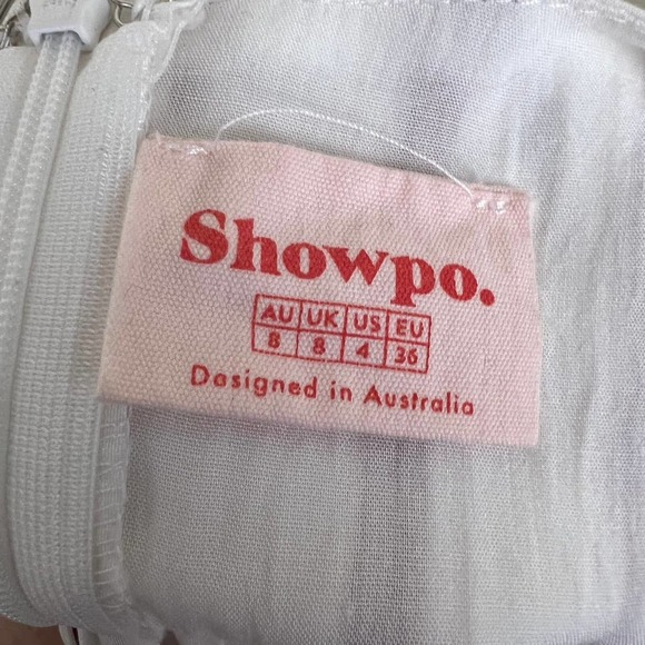 Showpo. Striped Crop Top - So Much to give Top Size 4 - Picture 14 of 15